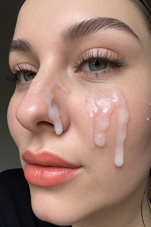immagine ravvicinata di venuta in faccia e consenso.