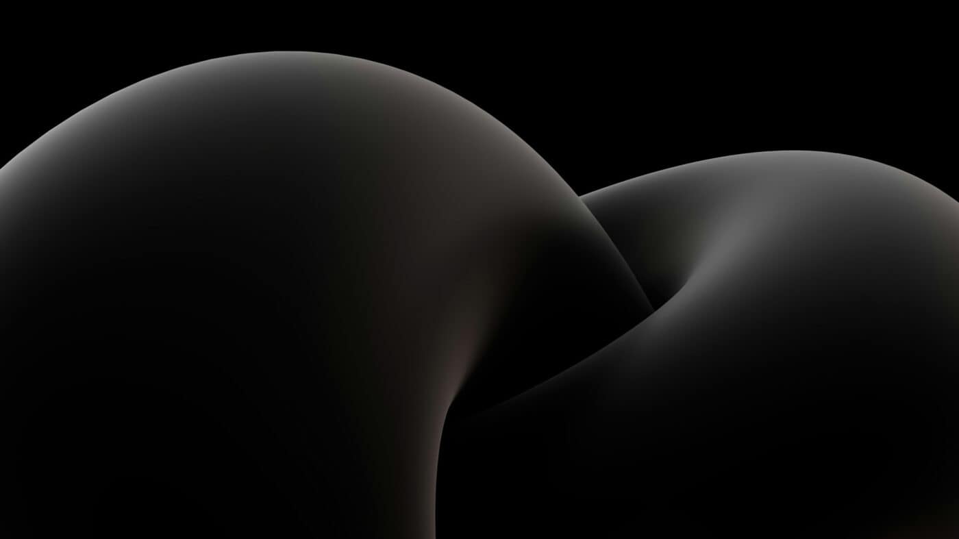 Curve erotiche astratte in chiaroscuro che richiamano le posizioni più utilizzate
