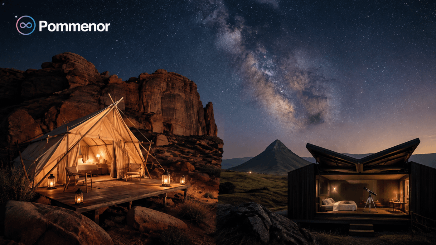 Astroturismo di lusso tra il deserto di Moab e un osservatorio islandese