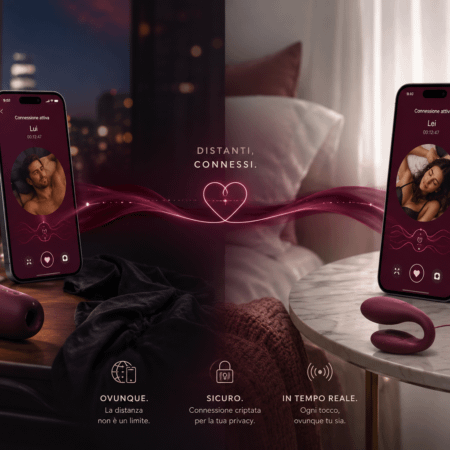 Sex toys a distanza e smartphone connessi per l’intimità di coppia | Pommenor